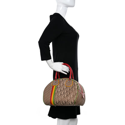 Christian Dior Monogram Rasta Bowler Beige 2 of 9