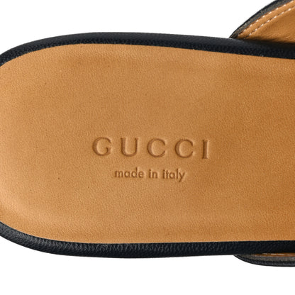 Gucci Malaga Kid Womens Princetown Slippers 39 Blue 7 of 9