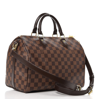 Louis Vuitton Damier Ebene Speedy Bandouliere 30 4 of 8