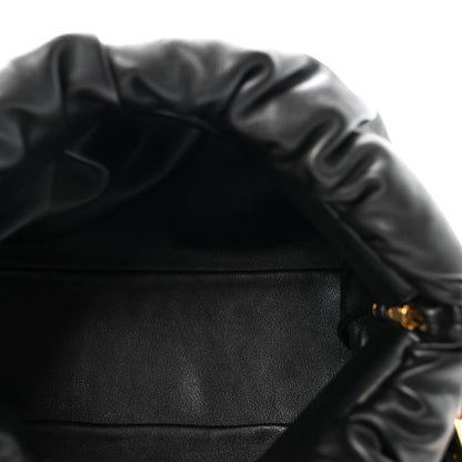 Bottega Veneta Calfskin The Pouch Chain Black 5 of 10