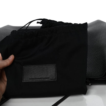 Alexander Wang Pebbled Calfskin Large Prisma Skeletal Tote Black Silver Hardware 4 of 20