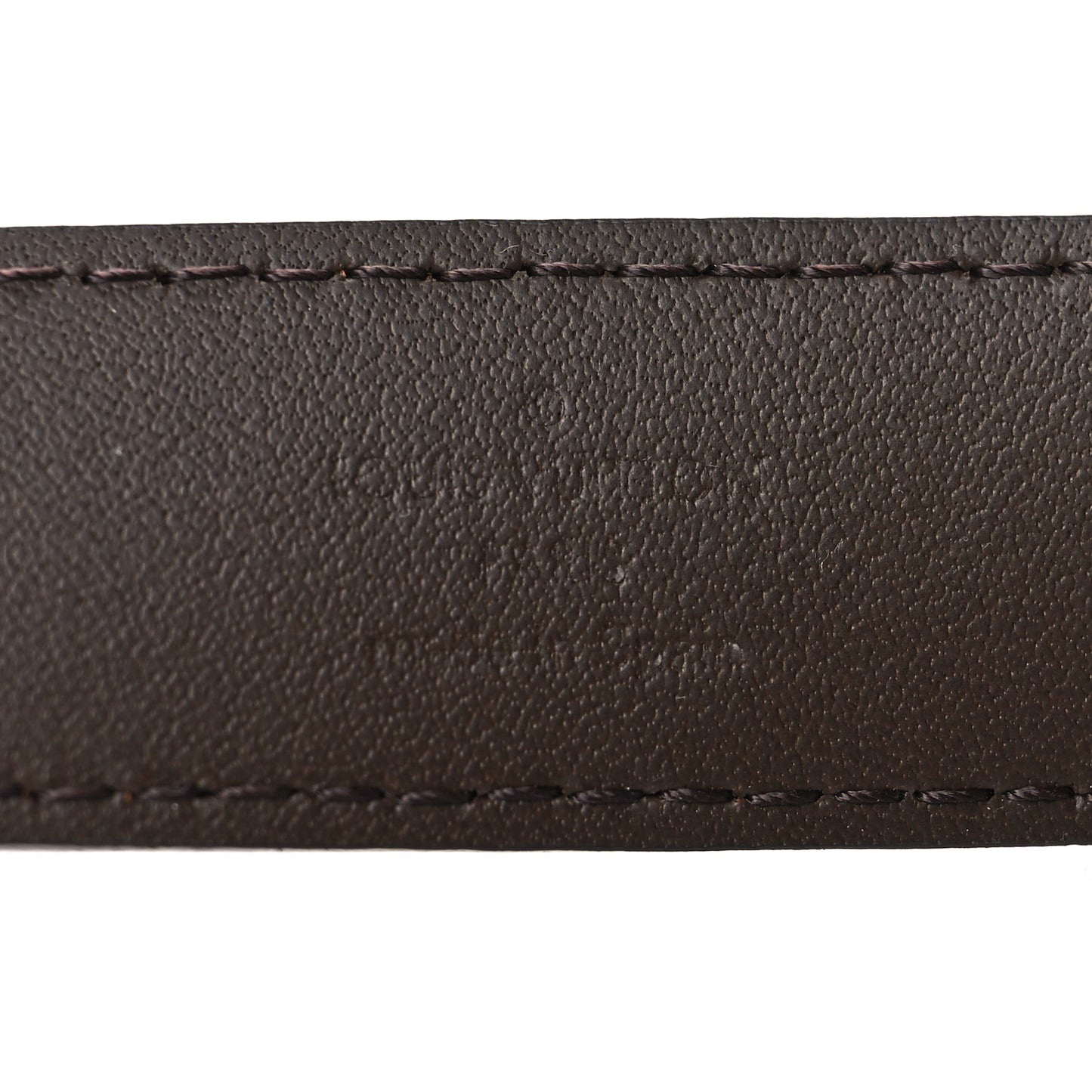 Mini Damier Ebene 25mm LV Initiales Belt 85 34