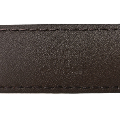 Louis Vuitton Mini Damier Ebene 25mm LV Initiales Belt 85 34 5 of 6