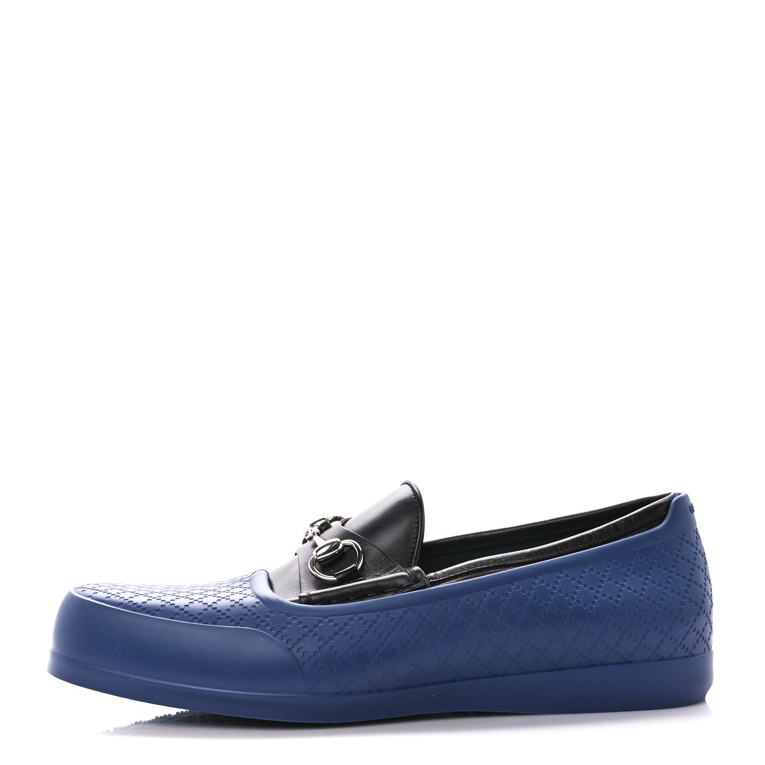 Gucci Lebonne Calfskin Mens Horsebit Loafers With Cover 8.5 Black 2 of 15