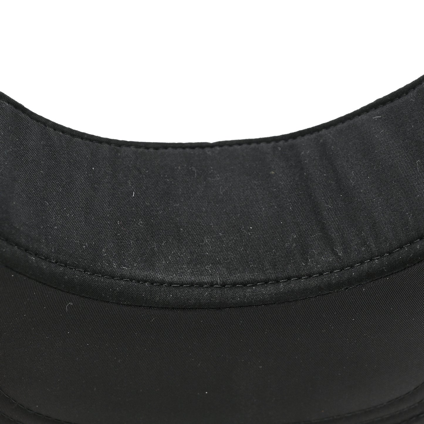 Nylon Triango Metal Triangle Logo Mens Visor L Black