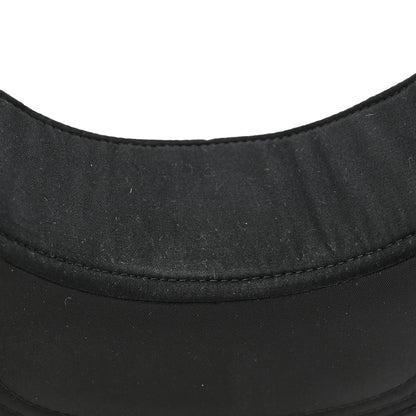Prada Nylon Triango Metal Triangle Logo Mens Visor L Black 9 of 9