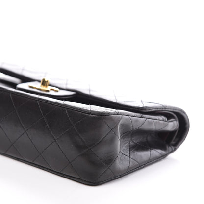 Chanel Lambskin Quilted Small Double Flap Black 9 of 11