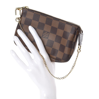Louis Vuitton Damier Ebene Mini Pochette Accessories 2 of 7