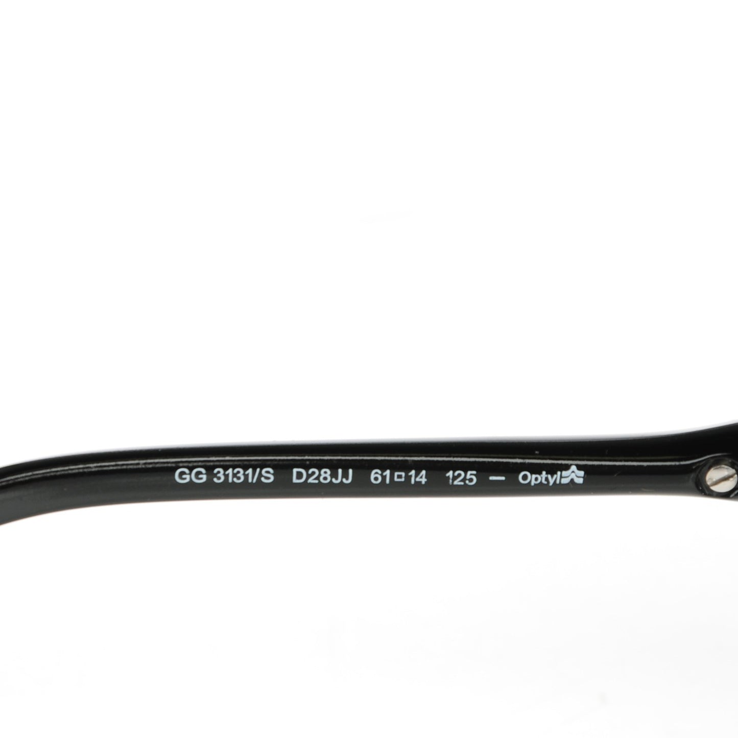 Oversized Bamboo Sunglasses 3131/S Black
