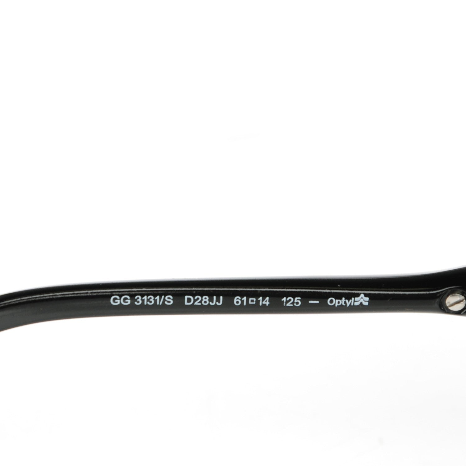 Gucci Oversized Bamboo Sunglasses 3131/S Black 4 of 6