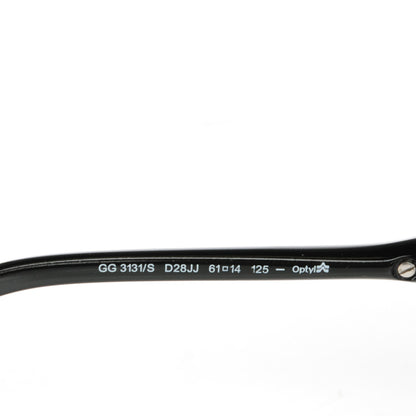 Gucci Oversized Bamboo Sunglasses 3131/S Black 4 of 6