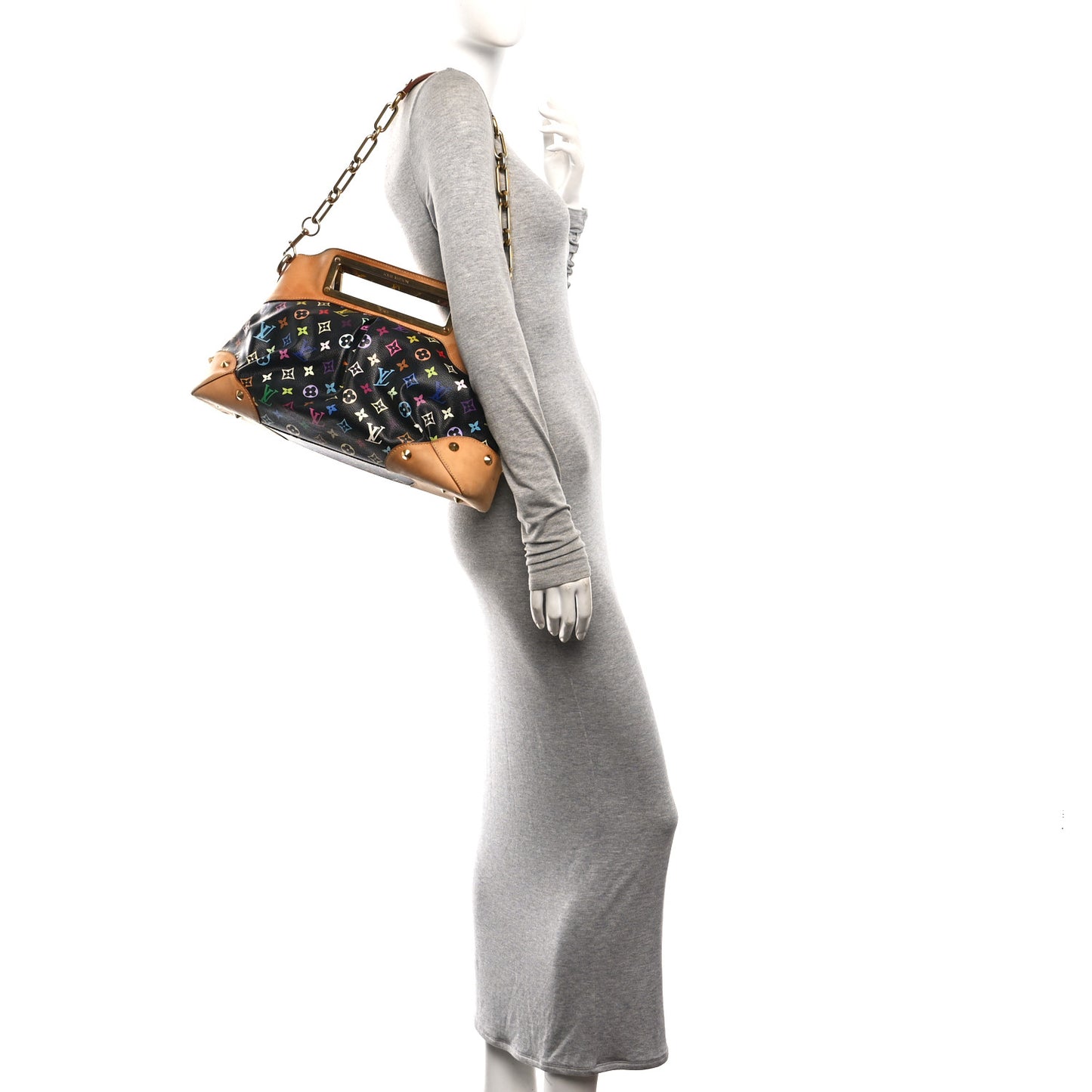 Monogram Multicolor Judy GM Black