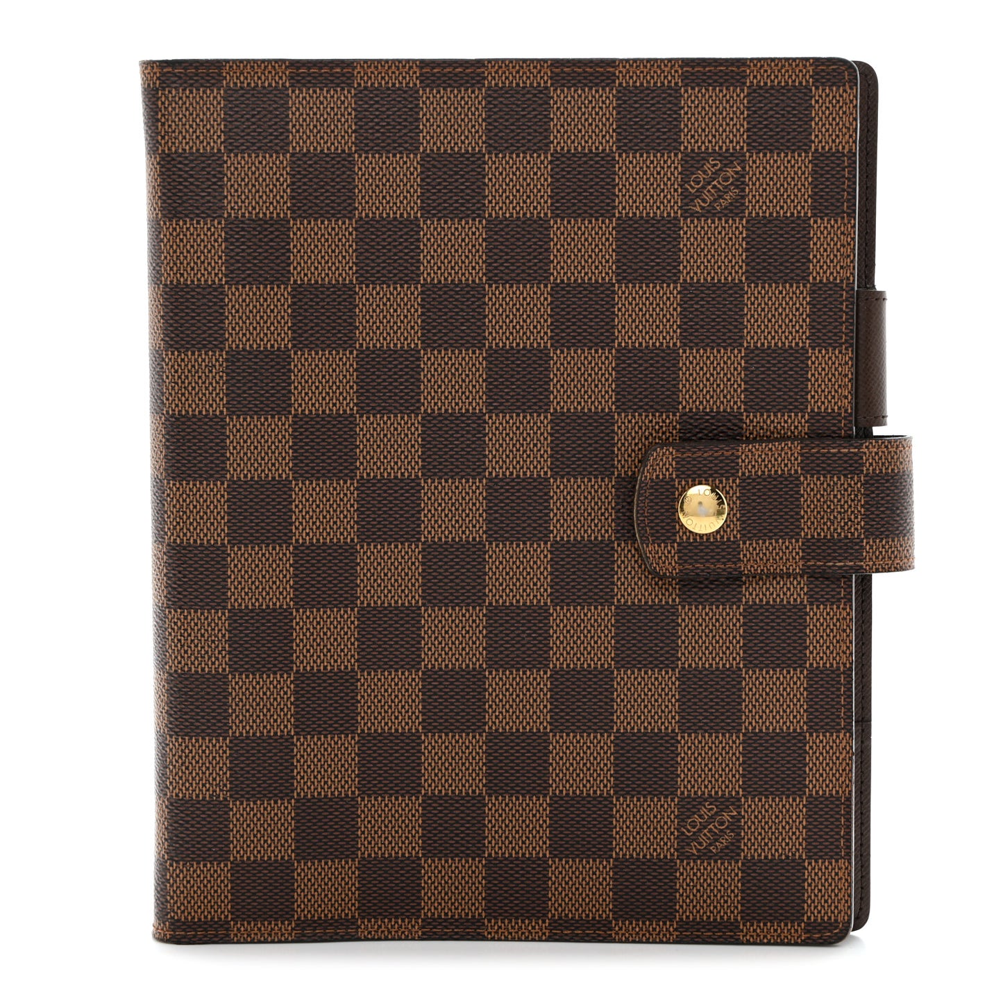 Damier Ebene Large Ring Agenda Cover