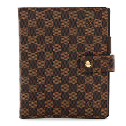 Louis Vuitton Damier Ebene Large Ring Agenda Cover 1 of 7
