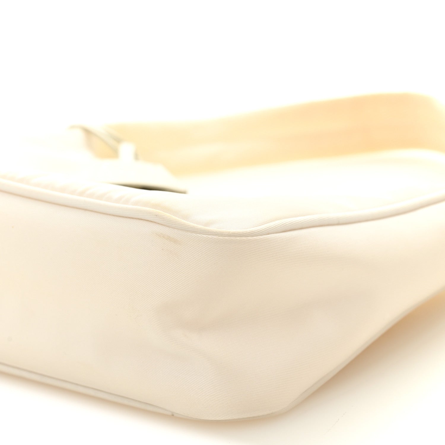Prada Tessuto Nylon Mini Re-Edition 2000 Bag White 11 of 13