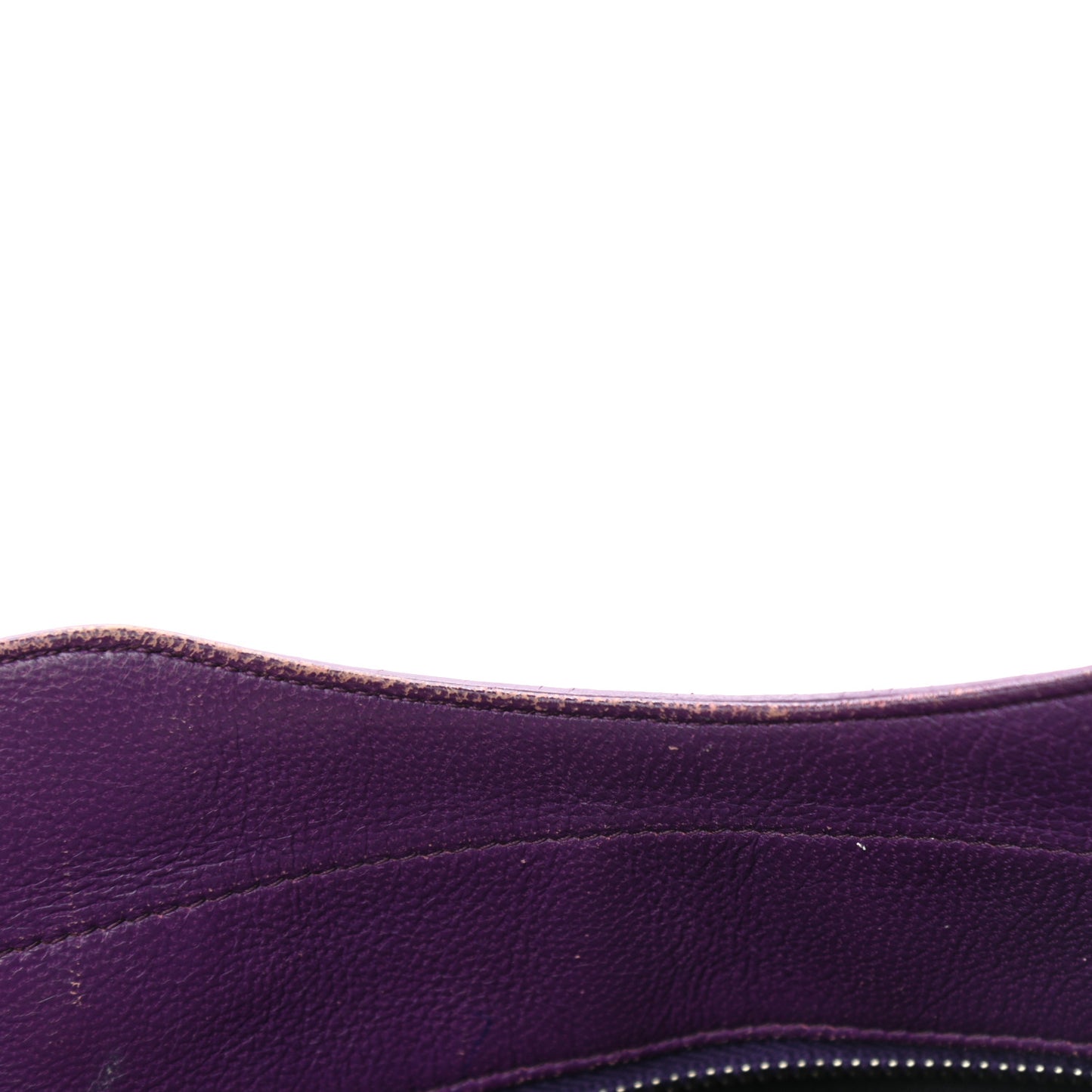 Agneau Classic Silver Hardware Riva Velo Purple