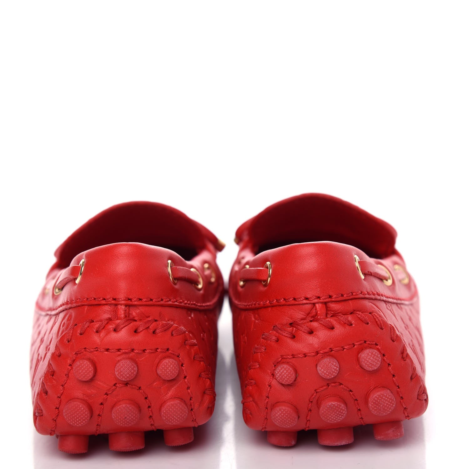 Louis Vuitton Empreinte Gloria Loafers 36.5 Rouge 7 of 10