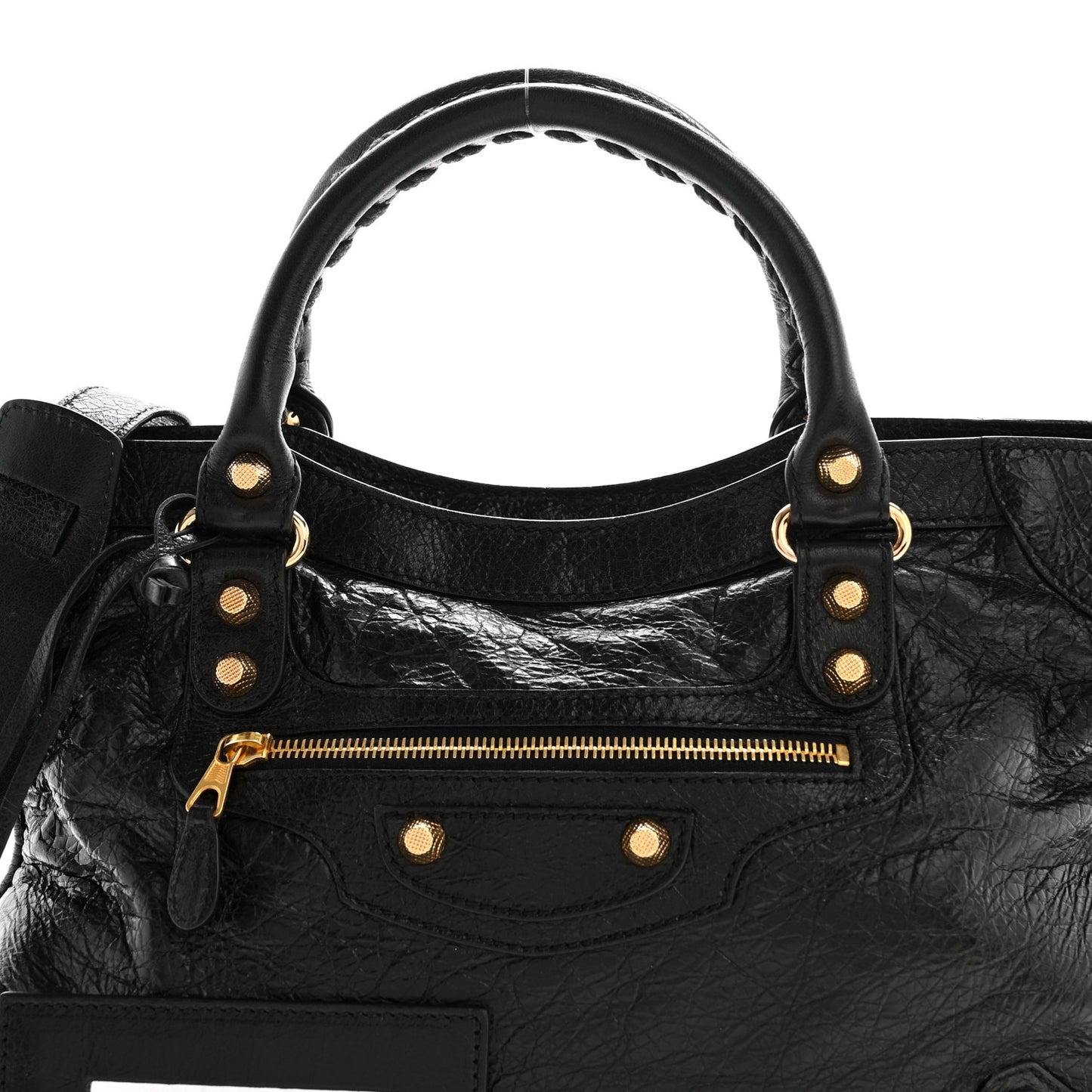 Agneau Giant 12 Gold Hardware City Black