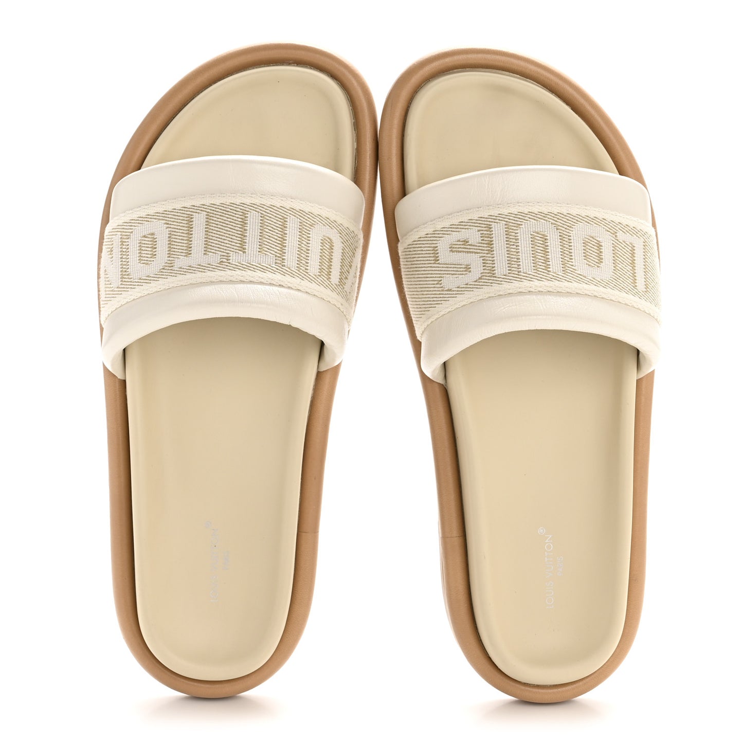 LV Bliss Womens Comfort Mules 40 Ecru