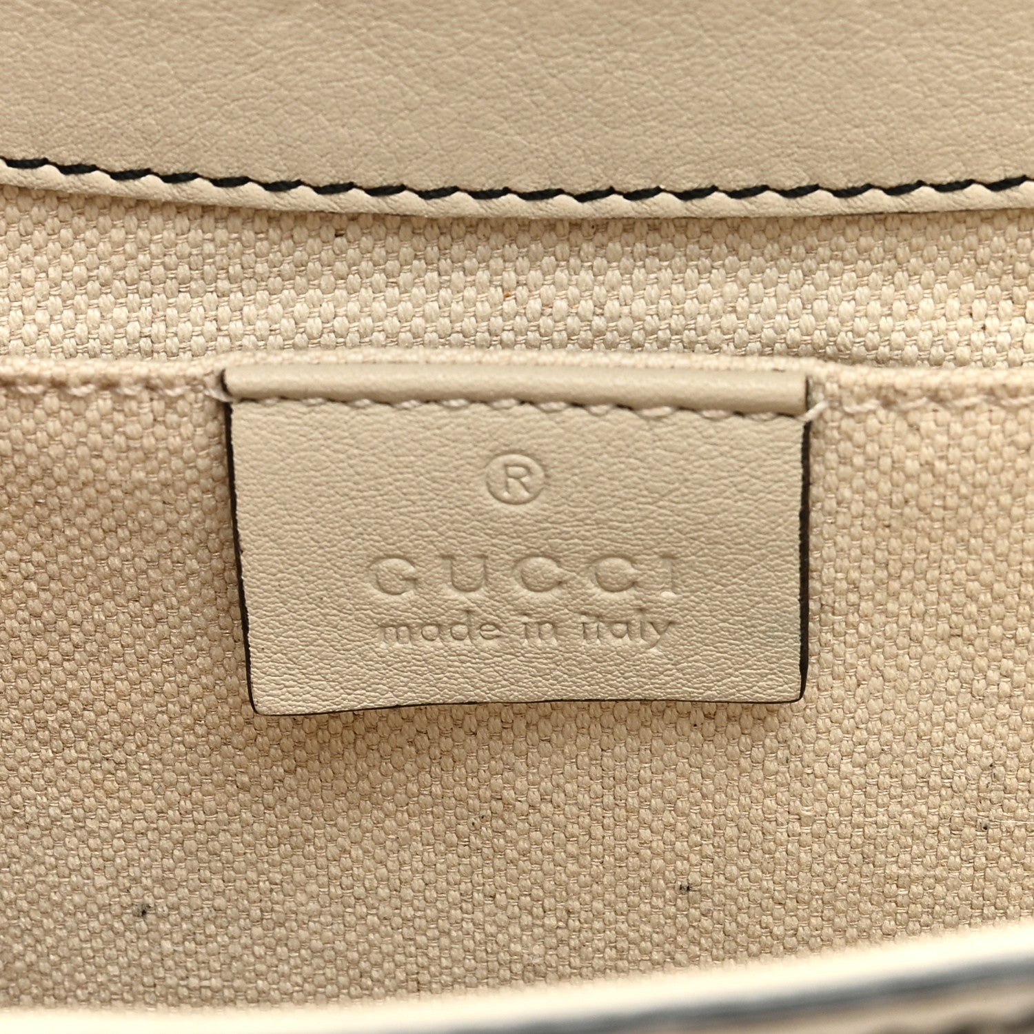Gucci Guccissima Signature Medium Emily Chain Shoulder Bag Mystic White 6 of 9