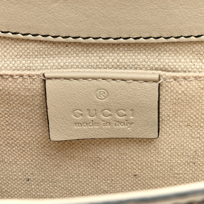 Gucci Guccissima Signature Medium Emily Chain Shoulder Bag Mystic White 6 of 9