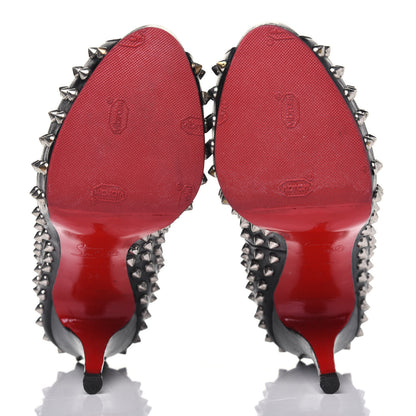 Christian Louboutin Nappa Very Prive Spikes 120 Pumps 36 Black 5 of 12