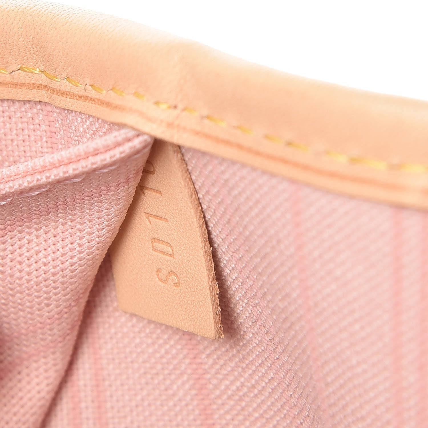 Louis Vuitton Damier Azur Neo Neverfull MM Rose Ballerine 9 of 10