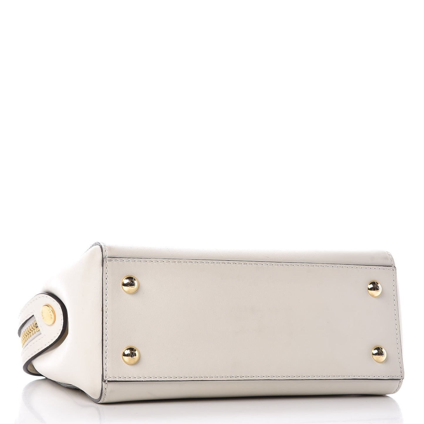 Vitello Baltico Ribbon Lace Up Floral Small DotCom Click Chain Satchel White Multicolor