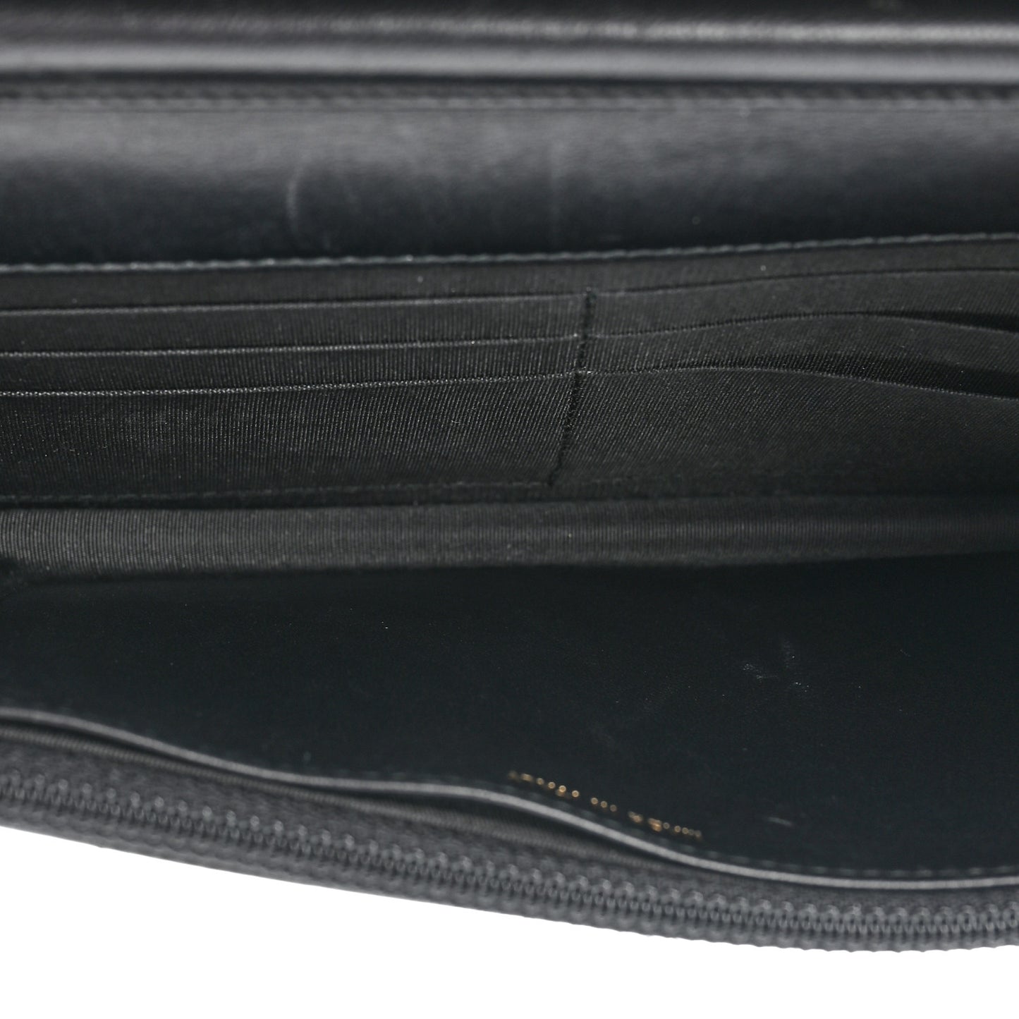 Orylag Lambskin Boy Wallet On Chain WOC Black