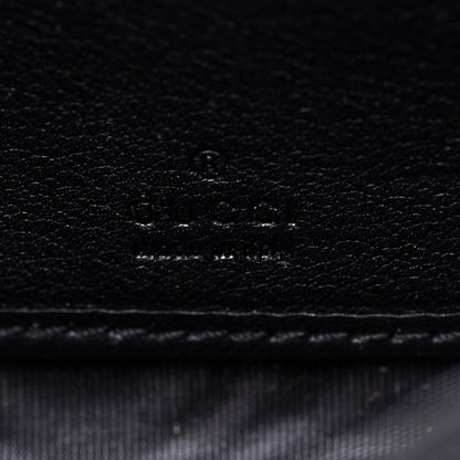 Gucci Patent Soho Compact Disco Zip Around Wallet Black 7 of 7