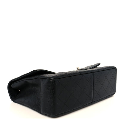 Chanel Caviar Quilted Jumbo Single Flap Black 4 of 12