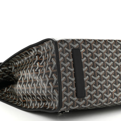 Goyard Goyardine Saint Leger Soft Briefcase Backpack Black 8 of 9