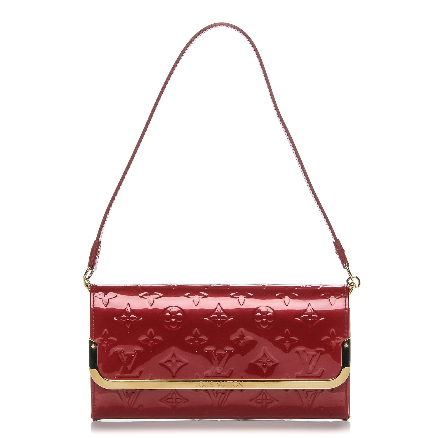 Louis Vuitton Vernis Rossmore MM Pomme D'Amour 1 of 6