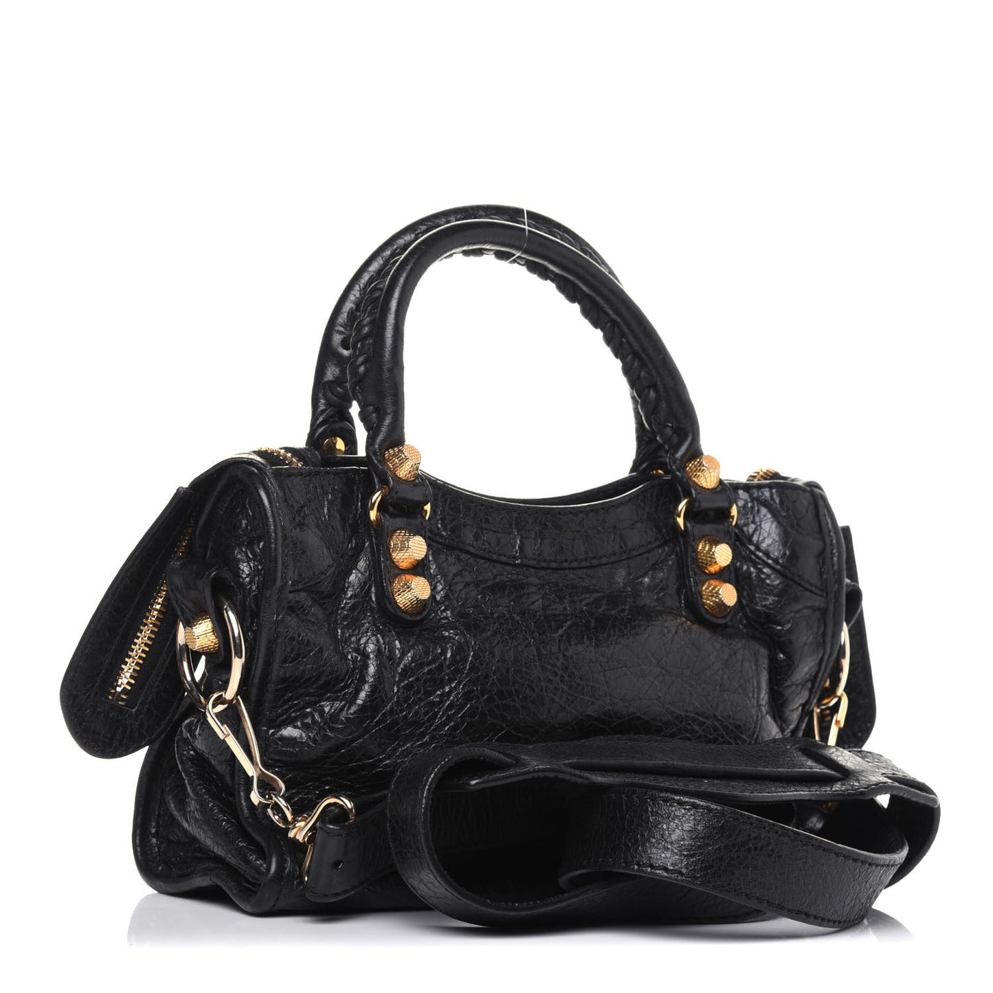 Agneau Giant 12 Gold Hardware Mini City Black