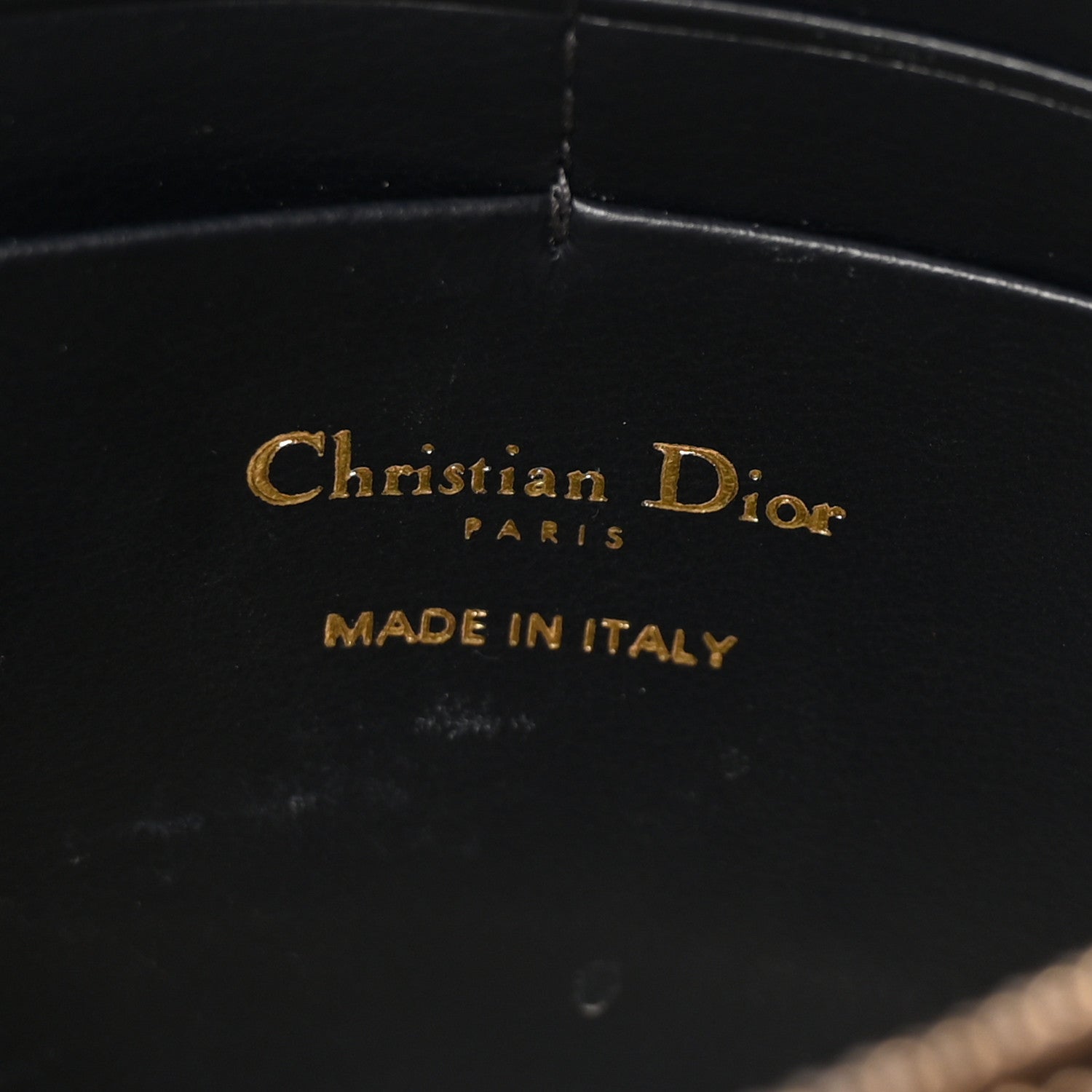 Christian Dior Oblique Saddle Chain Pouch Blue 6 of 10