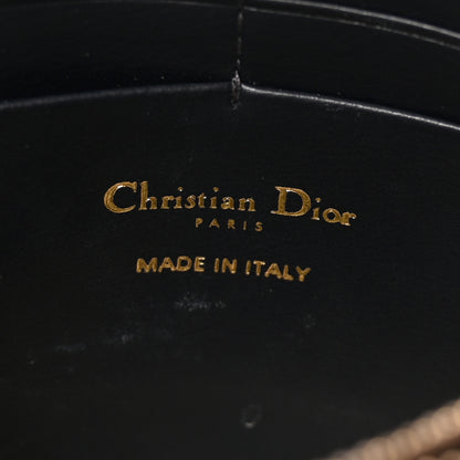 Christian Dior Oblique Saddle Chain Pouch Blue 6 of 10
