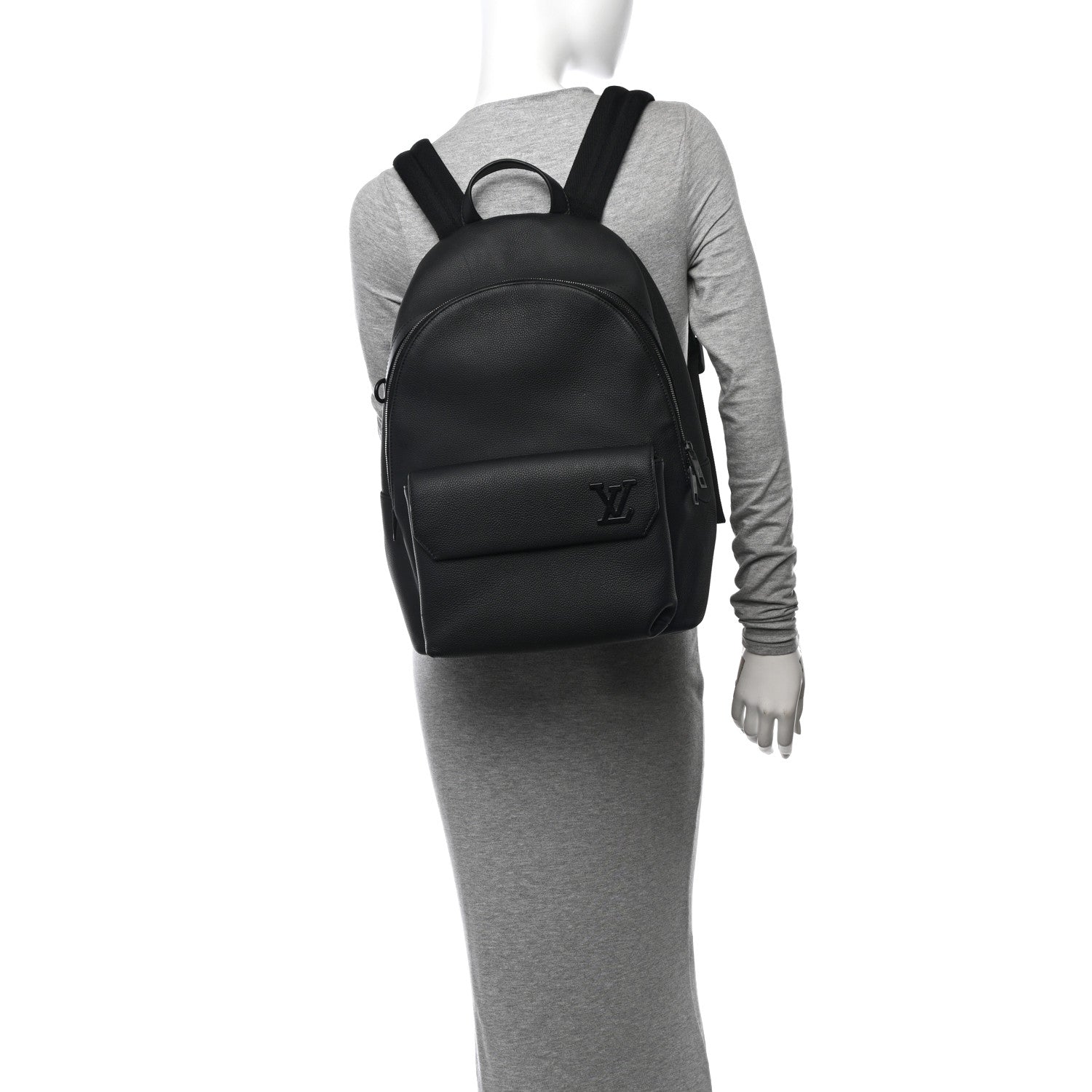 Louis Vuitton Aerogram Takeoff Backpack Black 2 of 16