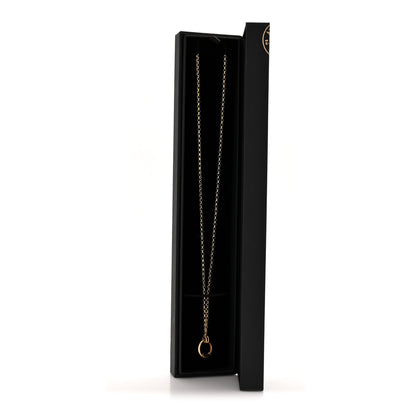 Foundrae 18K Yellow Gold Small Belcher Chain Chubby Annex Link Necklace 7 of 7