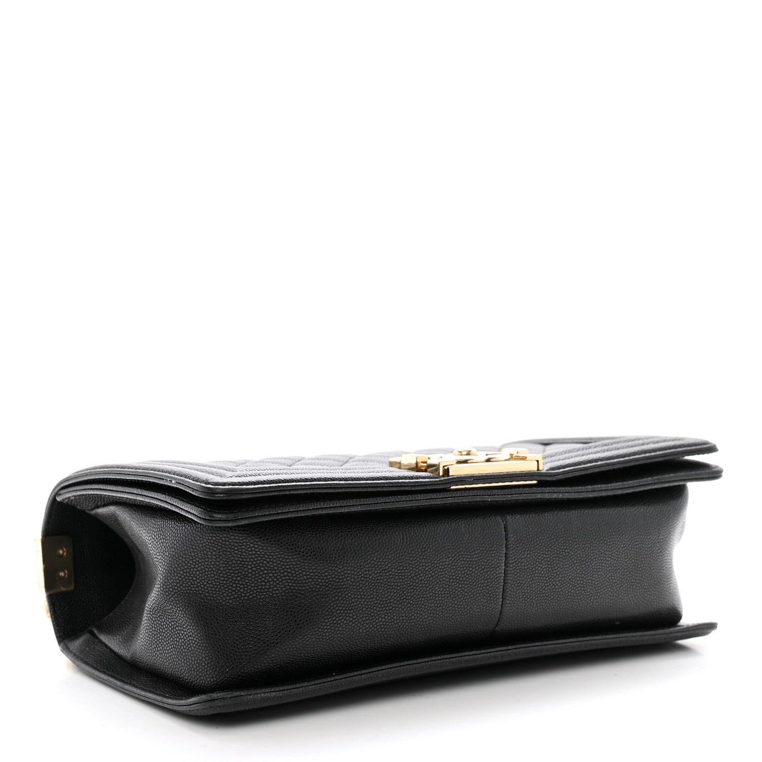 Chanel Caviar Quilted Medium Boy Flap Black 4 of 10