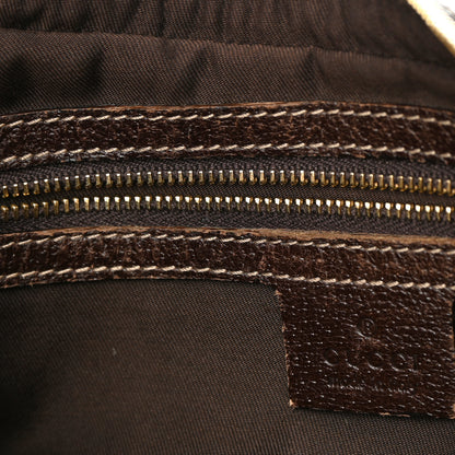 Gucci Monogram Charmy Hobo Brown 13 of 17