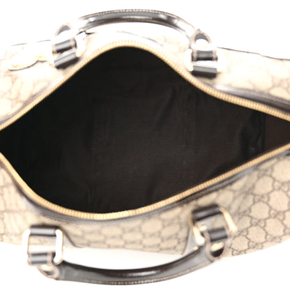 Gucci Monogram Guccissima Hearts Studded Medium Joy Boston Dark Brown 5 of 11