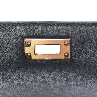 Hermes Shiny Alligator Mini Kelly Sellier 20 Vert Cypress 23 of 30