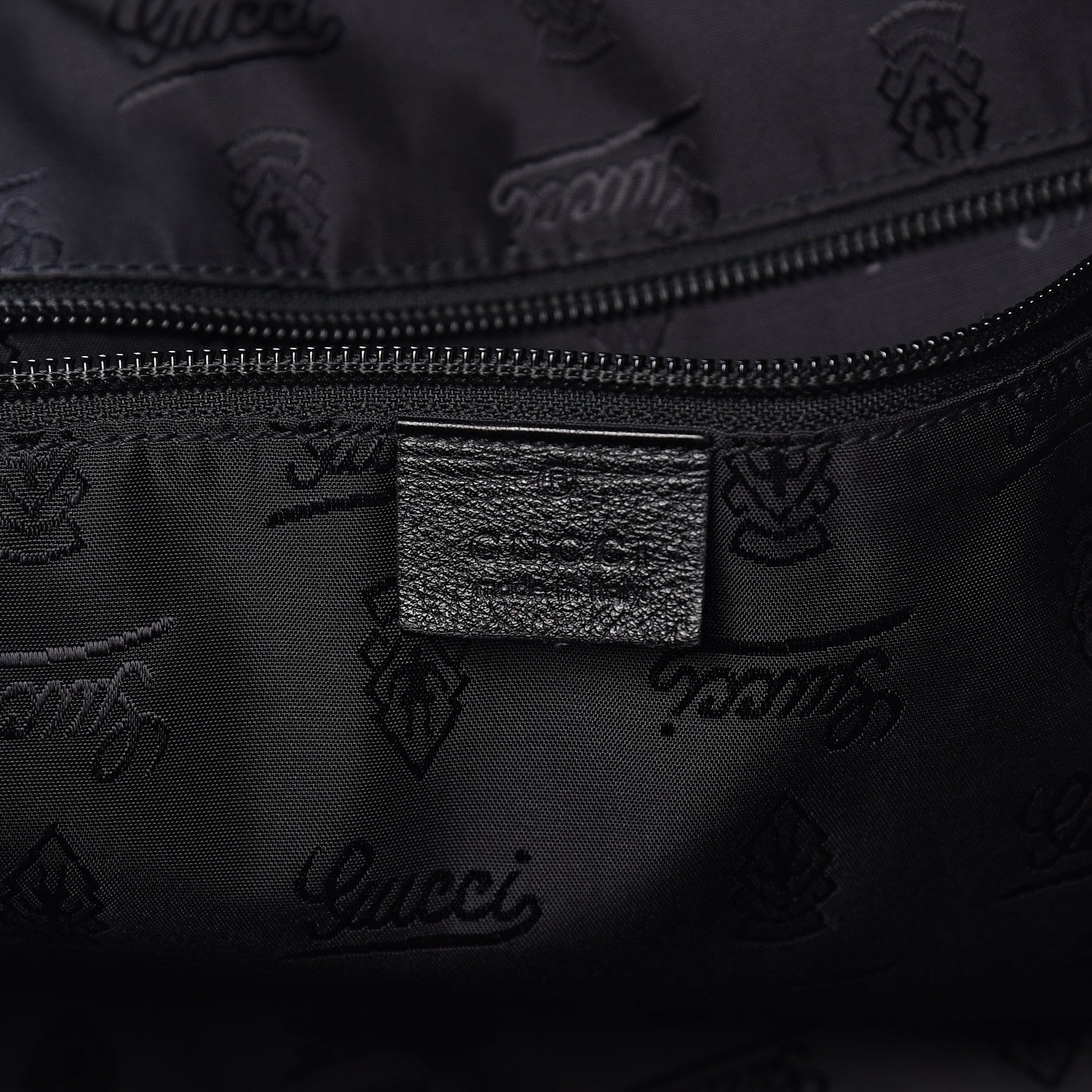 Gucci Guccissima Medium Briefcase Black 8 of 10