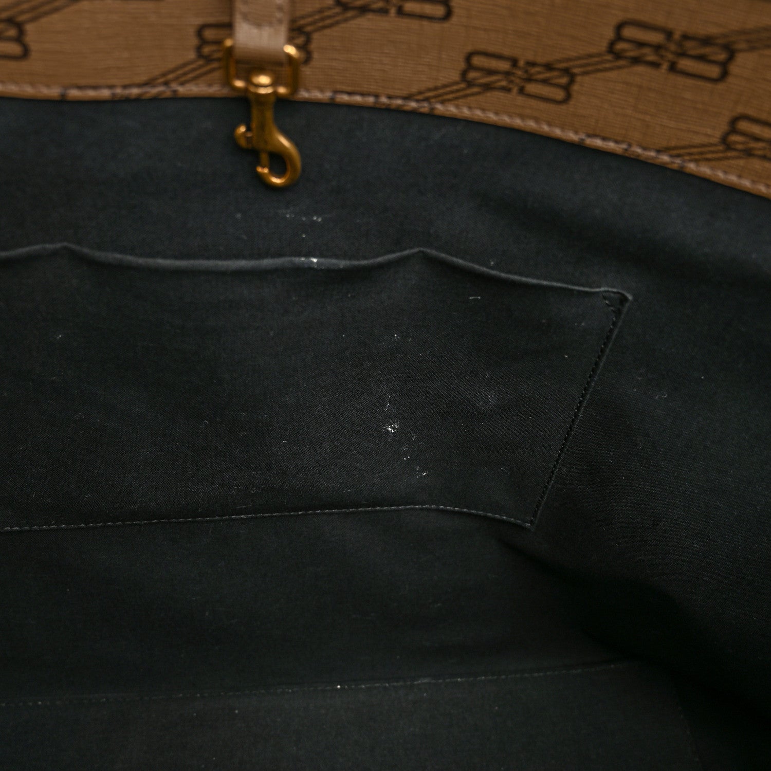 Balenciaga Coated Canvas BB Monogram Large Signature East West Shopper Bag Beige Brown 11 of 11