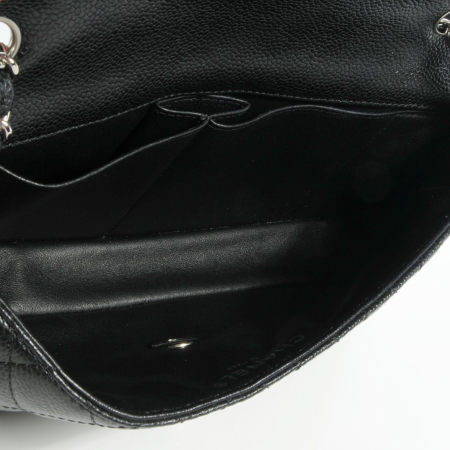 Chanel Caviar East West Flap Black 6 of 7