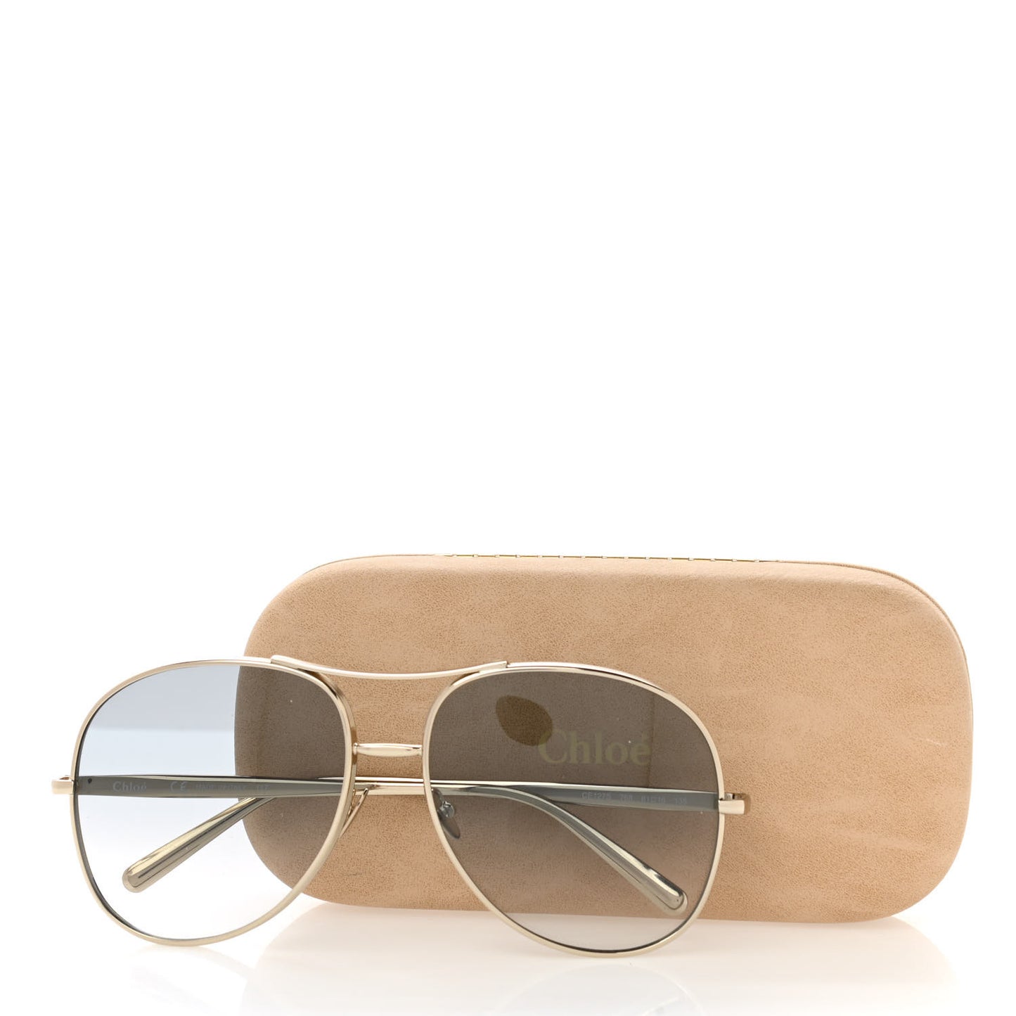Metal Aviator Sunglasses CE127S Gold