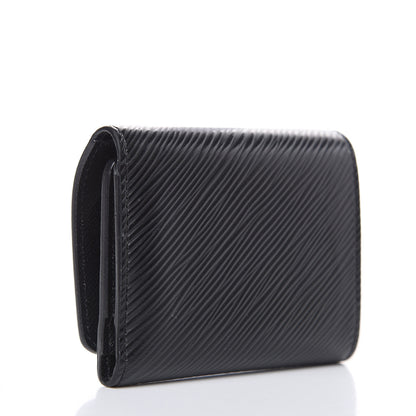 Louis Vuitton Epi Twist XS Wallet Black 3 of 8