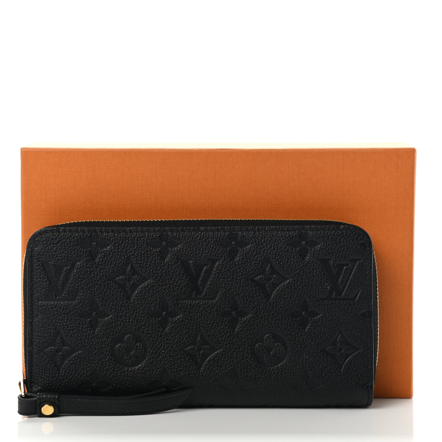 Louis Vuitton Empreinte Zippy Wallet Black 8 of 8