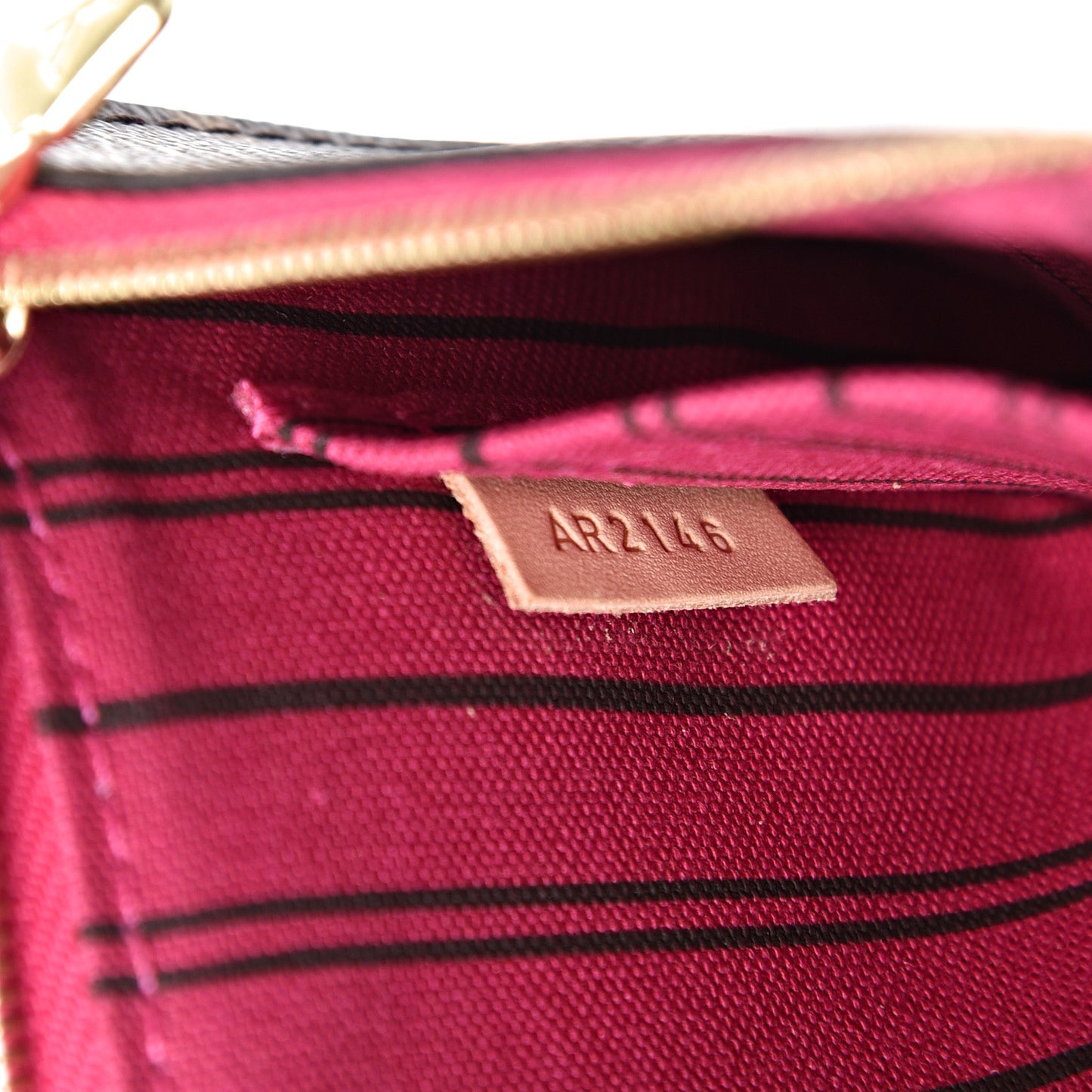Monogram Neverfull PM Pochette Pivoine