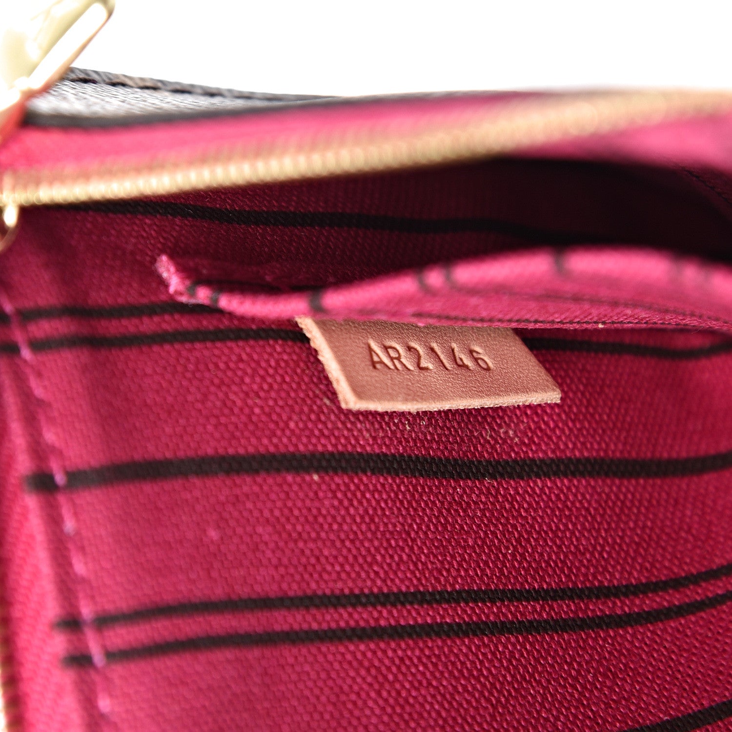 Louis Vuitton Monogram Neverfull PM Pochette Pivoine 6 of 7